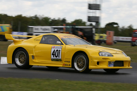 Peter Vesti i sin Toyota Supra GT 300
(Foto: Motorsporten.dk)